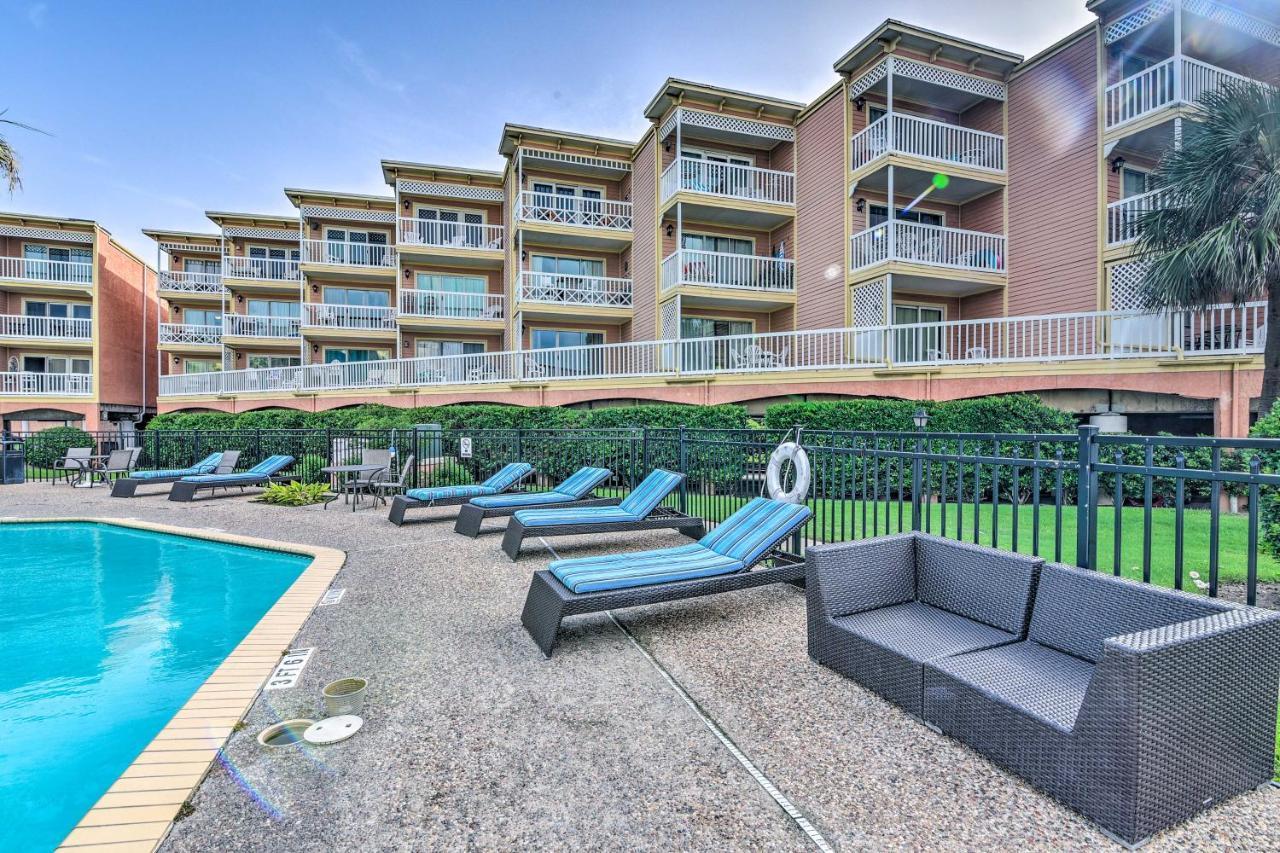 Coastal Galveston Condo Walk To Shoreline! Kültér fotó