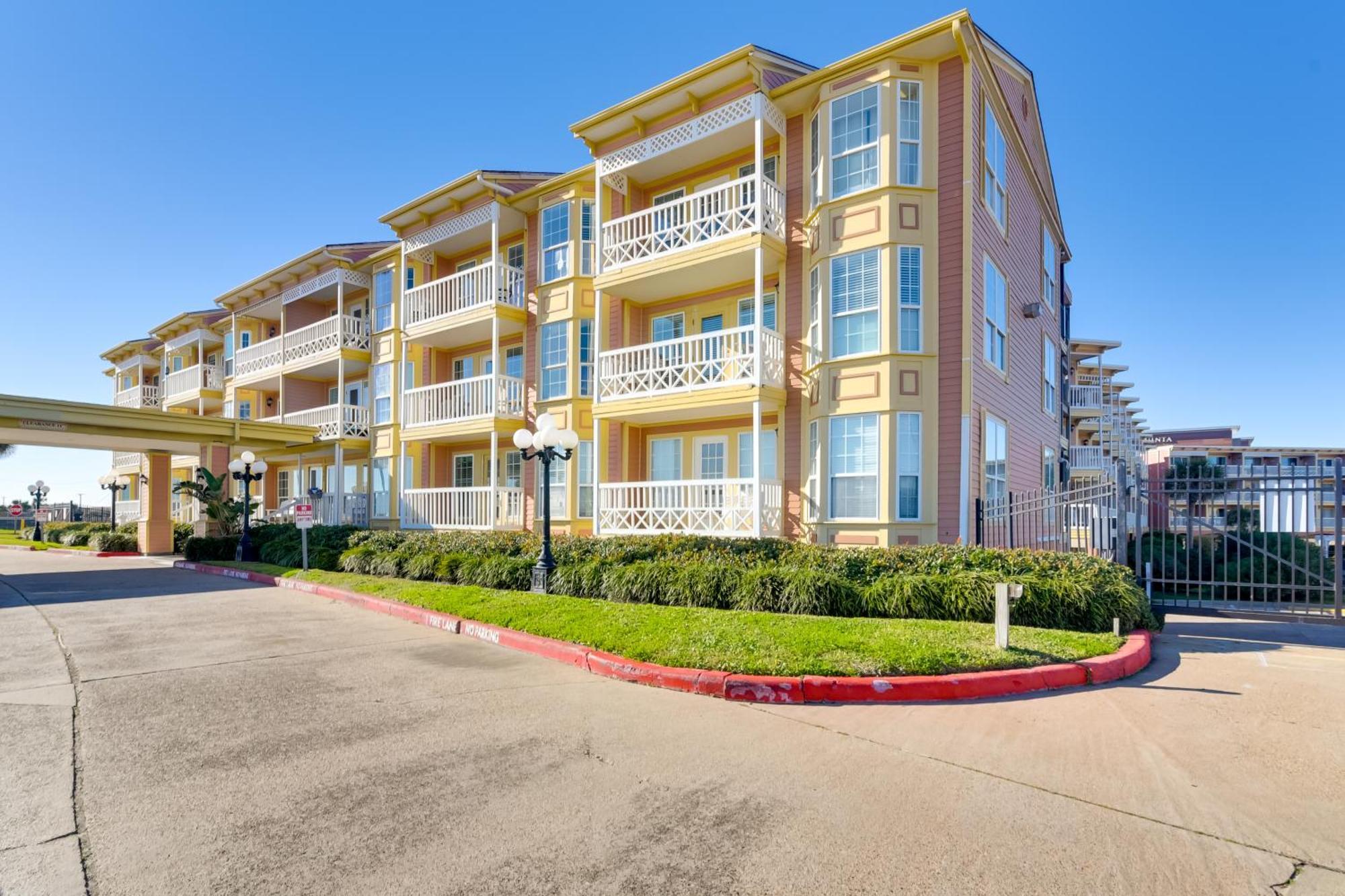 Coastal Galveston Condo Walk To Shoreline! Kültér fotó